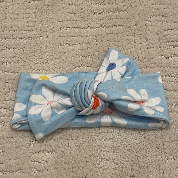 Angel dear light blue daisy headband - Picture 2 of 8